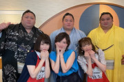 6月15日(火)18時25分〜 「デカ盛りハンター」に松井珠理奈さん出演、もえあず中澤莉佳子と女子チーム結成して大相撲力士と対決