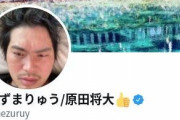 【唖然】へずまりゅうのTwitter、公式マークがつく