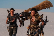 【画像あり】実写版「モンスターハンター」 ミラ・ジョヴォヴィッチが機関銃でディアブロスと戦ってしまう
