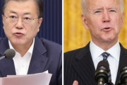 【韓国】文大統領　２２日にバイデン氏と初の対面会談 青瓦台高官「現在調整中」