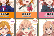 ラブライブ！シリーズ主人公の髪色＆イメージカラーのオレンジ率