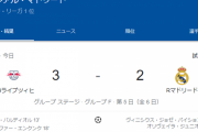 【速報】レアルさん、ライプツィヒ相手に逝くｗｗｗｗｗｗｗｗｗ