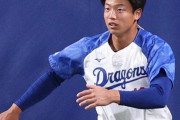中日・味谷捕手（19）、1軍昇格「驚いた。下手糞ですが声を出すなど自分に出来ることで貢献したい」