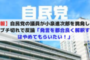 【悲報】自民党の議員が小泉進次郎を挑発した結果、ブチ切れで反論「発言を都合良く解釈するのはやめてもらいたい！」