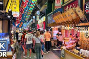 京都・錦市場から鴨川までを歩く4K HDR動画　食と街の風景を巡る参考映像