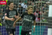 【速報/動画】フライブルク堂安律さん、クロスを押し込み2試合連続ゴールキターー！！ｗｗｗｗ