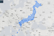 韓国人「日本の自然景観が豊かである理由が判明！世界地図で他国と重ねてみると…？」＝韓国の反応