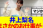 【櫻坂46】井上梨名にまさかのお仕事が….