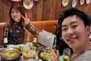 KOUGAさんと山崎あおいちゃんがタイ料理で女子会！どちらも可愛いよな！