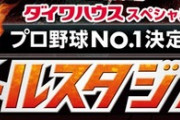 来年1/4放送のプロ野球バトルスタジアム2020の出場選手www