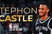 【NBA】ステフォン・キャッスルが新人王受賞！スパーズから2季連続の選出