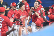 カープ大盛がヘッスラ決勝打！長野先制打！堂林13号同点ソロ！広輔4安打！菊池涼猛打賞！森下7回2失点の力投！延長戦今季初勝利！【広島3-2ヤクルト/試合結果】