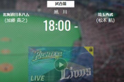 【試合実況】西武スタメン 先発:松本航（2021.7.6）
