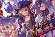 【グラブル】本日はハロウィン！ということで仮装した団員たちのイラストが公開！ガウェインとゼヘクは一目みただけでは誰かわからない？