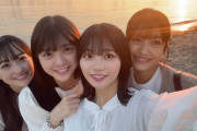 【乃木坂46】お台場にこんな美女が4人もいたなんて‥