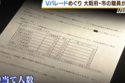 大阪市「オリックスと阪神のパレードに市の職員から1500人のボランティア要請するわ」