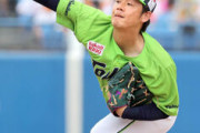 ヤクルト小川泰弘さん、6回途中7失点の好投