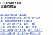 道路交通法に追加したほうがいい法律3つｗｗｗｗｗｗｗ