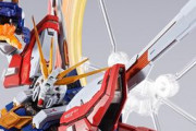 「METAL BUILD ゴッドガンダム」発送！立体物ゴッドの決定版かも…