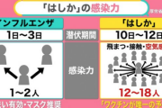 【緊急】日本に上陸した『はしか』の感染力、凄まじすぎる…