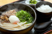 ラーメンでご飯はいけるけど、うどんと蕎麦でご飯はいけるか？