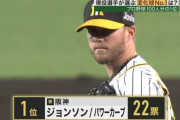 【阪神】現役選手が選ぶ変化球No,1はジョンソンのパワーカーブ！！