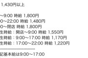 【画像】東京のバイトの時給、ガチで限界突破ｗｗｗｗ