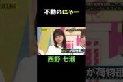 香港旅行に行っても、その場から離れない不動のにゃー 西野七瀬 スイカ #乃木坂46 #乃木坂工事中 #名言 #名場面 #アイドル #shorts
