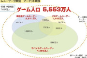 家庭用ゲームユーザー：2971万人