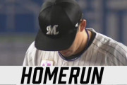 小島、井上朋也にプロ初ホームラン献上…再び勝ち越し許す