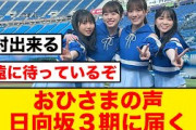 【日向坂３期】おひさまの声、日向坂３期生に届いていた
