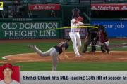 MLB！あの高さは異常？MVP候補！米国各メディアが絶賛！