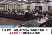 出産費用 平均50万3000円 4割超の医療機関で値上げ　厚労省調査「出産費用の見える化」へ
