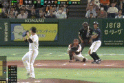 【巨人対ヤクルト24回戦】ヤクルト・オスナ、巨人・今村から第２３号同点ソロホームラン！！！！！！！！！！！