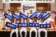 【めっちゃ今更】オリ新選手入団発表！これからよろしく！