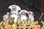 阪神、セ・リーグ優勝！ 史上最速優勝