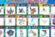 【朗報】ワイの各タイプの「お気に入りポケモン」をついに完成する･･！