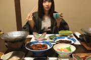 山形県のスーパースター欅坂46長沢菜々香、けやかけで放送されなかった銀山温泉の夜ご飯写真をブログに掲載