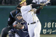 阪神陽川が豪快８号ソロ「チャンスメークしようと」