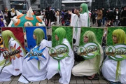 【FGO】エルキドゥのコマンドカードのコスプレをした５人組！！　なぜコマンドカードコスプレをしようと思ったのかw