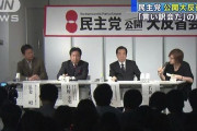立憲民主党（支持率４%）の小沢一郎さん「１年以内に必ず政権奪取する！」