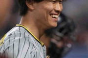 阪神・湯浅、村上K斬りで26試合連続無失点!　セ最多タイ43HPに伸ばして膨らむ初タイトルの期待