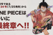 「ワンピース」、ついに最終章へ突入！！休載明けの7月25日(月)より開始！！