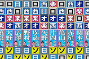 ほぼ全ての評論家が「今年のセリーグは『Aクラス、巨人阪神De』で『Bクラス、広島ヤク中日』と予想」
