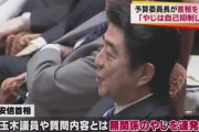 安倍さんが総理大臣やめたけど最後に何かかける言葉ない？