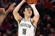 【朗報】渡邊雄太さん、暫定ながらもシーズン3P成功率でNBA歴代１位にランクインしてしまう