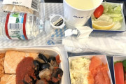 外国人「全日空でシーフード機内食を頼んだので見てくれ！」