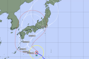 【悲報】台風10号、日本全国を舐め回すように縦断することが決定