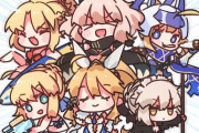 【FGO】ミニなアルトリア顔サーヴァントたち！！　勢ぞろいですね！