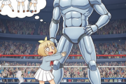 鯖折り、関節がため、すべてのプロレス技が利かなさそうなロボ開発される。人類はこのロボに勝てない